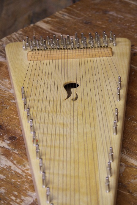Streichpsalter – Detail